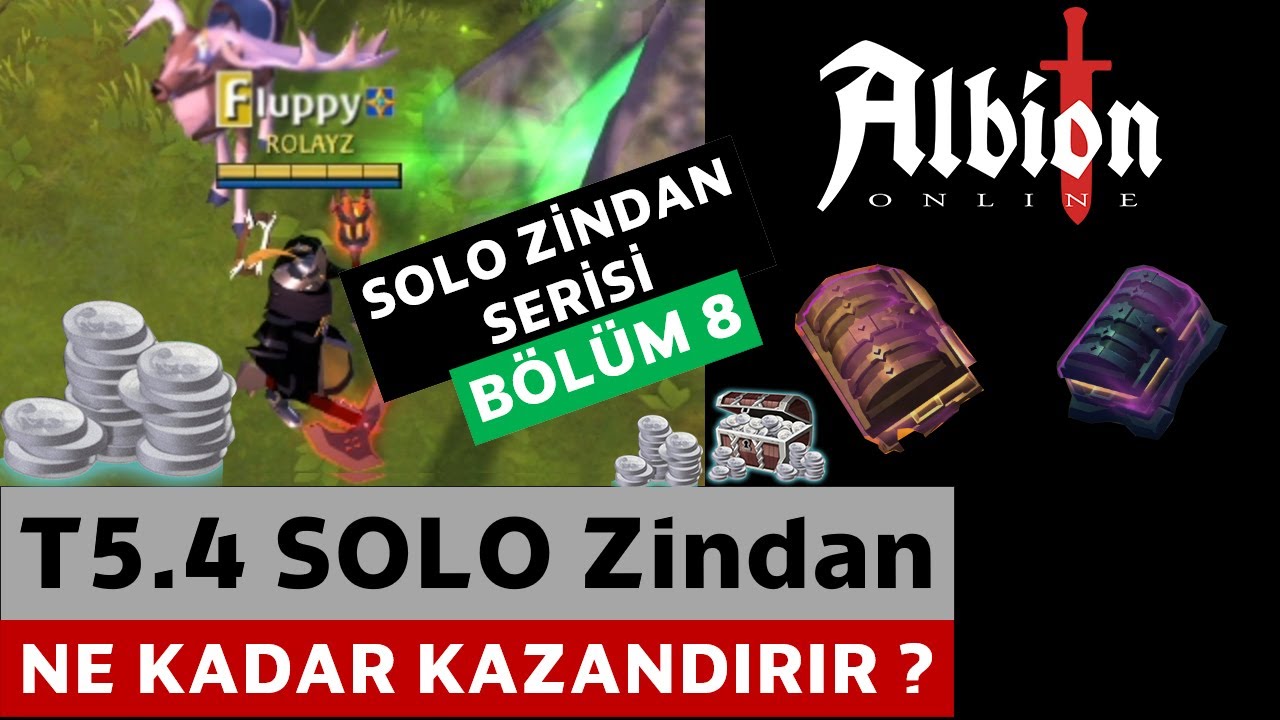 Albion Online - Solo Zindan Ne Kadar Kazandırır ? Bölüm 8