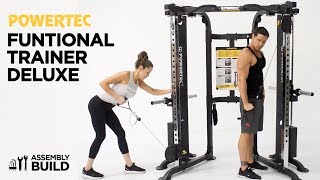 POWERTEC WORKBENCH® FUNCTIONAL TRAINER DELUXE - ASSEMBLY BUILD