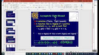 L03CS4306W01Sp21 Chapter 03 Growth of Functions and Asymptotic Analysis