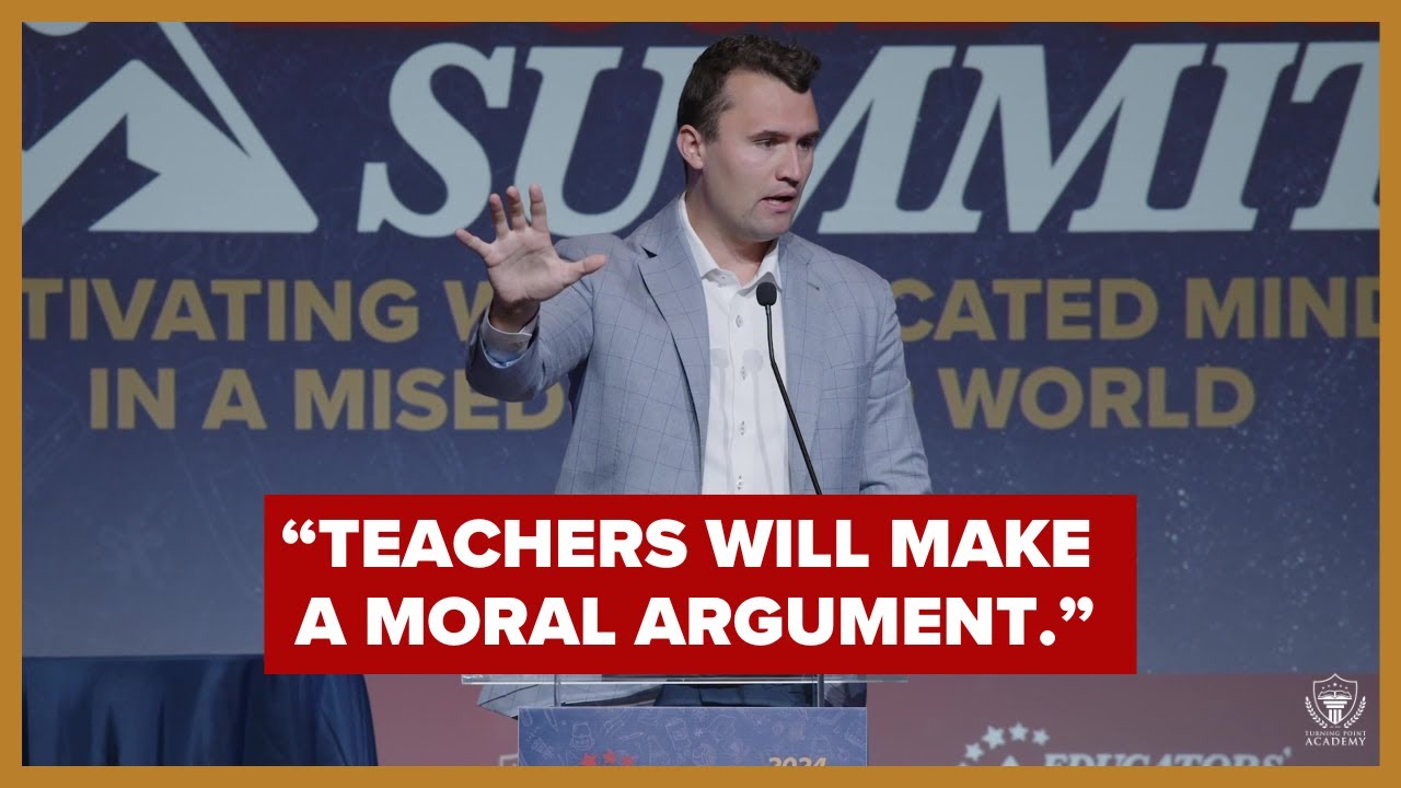 Charlie Kirk on Why Reading Writing and Arithmetic Is Never Enough in Government Schools