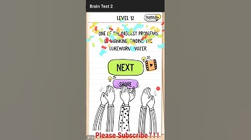 brain test 2 mcbrain family level 12 answer or walkthrough