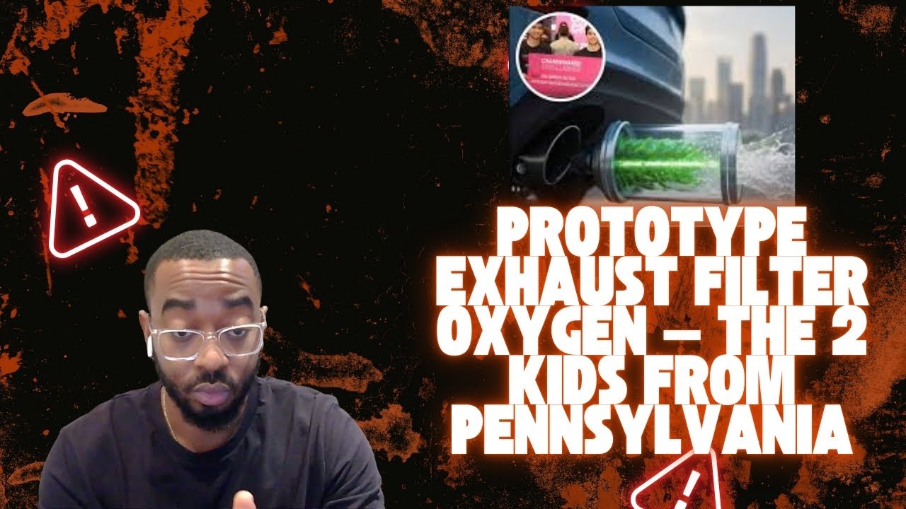 Two Teens Built a Car Exhaust Filter That Turns Pollution Into Oxygen