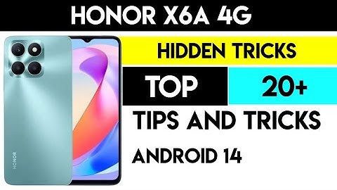20+ Honor X6a Hidden Tricks to Boost Performance #honorx6a