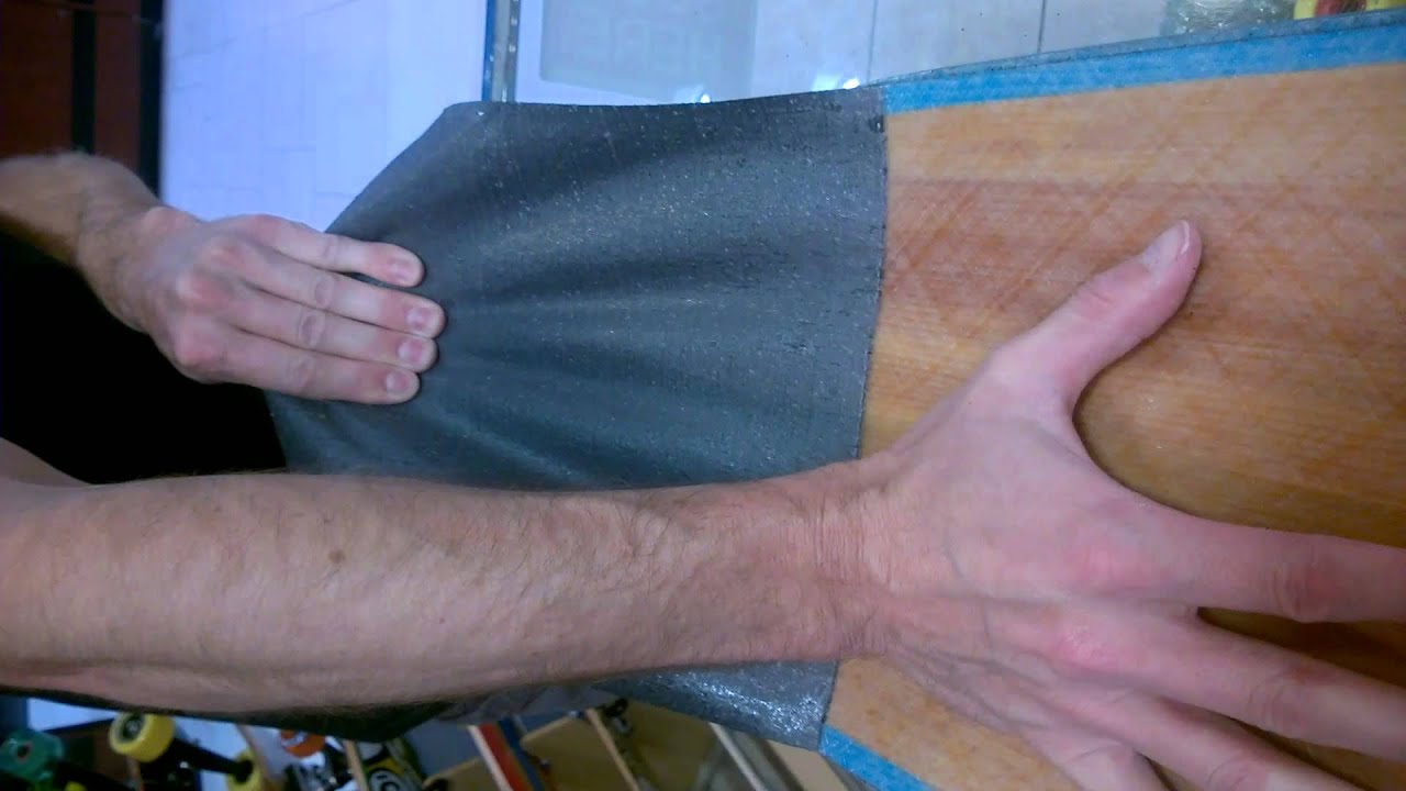 Regripping the Loaded Chubby Unicorn with Blood Orange Ultra coarse griptape