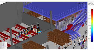 VIRTUITY | Digital Twin simulation - Facility Evacuation