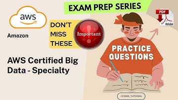 AWS Certified Big Data - Specialty Exam Tutorial🔥IMPORTANT TOPICS🔥| exam AMAZON | Tips & Tricks |