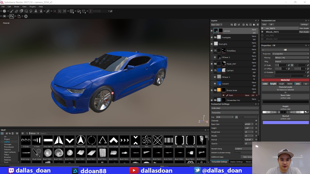 Creating Unreal 4 Material and Exporting Substance Painter UE4 Packed