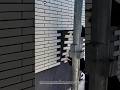Precision Brick Veneer Installation – Satisfying Modern Facade Build in Progress