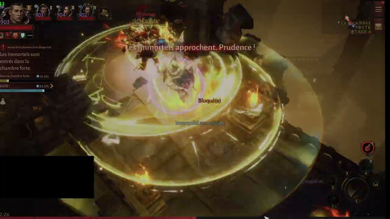 Diablo Immortal - Vault - Deicide vs Mitsuragi Team 3/3