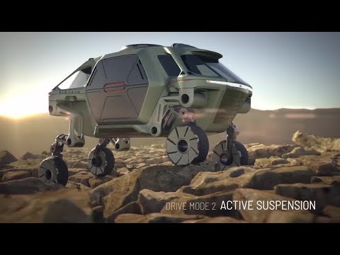 Yürüyen Araba Projesi - Hyundai Elevate Concept