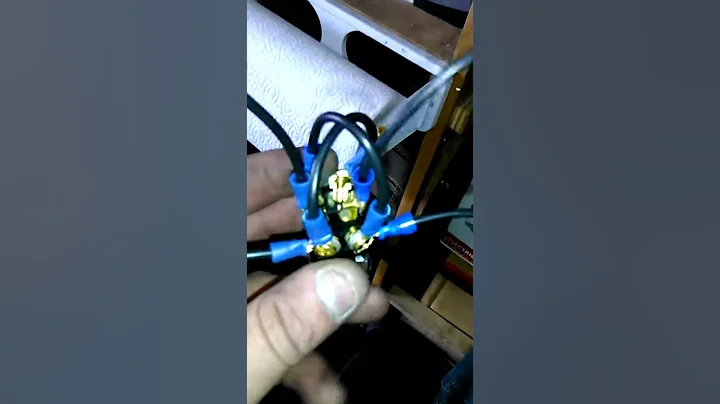 Double pole, double throw toggle switch wiring