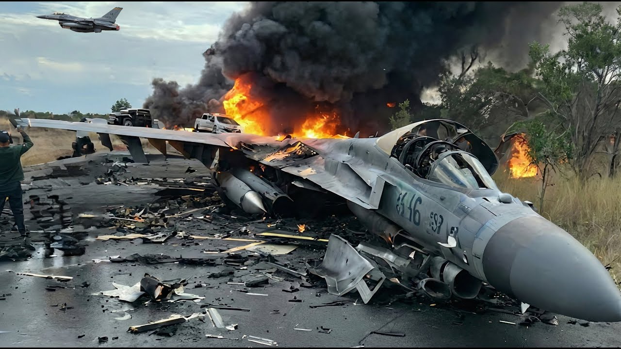 2 minutes ago, the first dogfight between an SU-57 and an F-16. Look what happened.