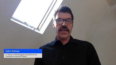 John Zoltner of Save the Children talks Call for Code