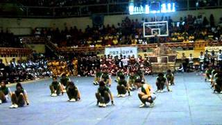 MSU GenSan- College of Agriculture-Cheerdance 2011