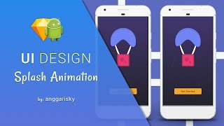 How to create the splash screen animation by using sketch app and
android studio use java xml language. download assets:
https://drive.google.com/...
