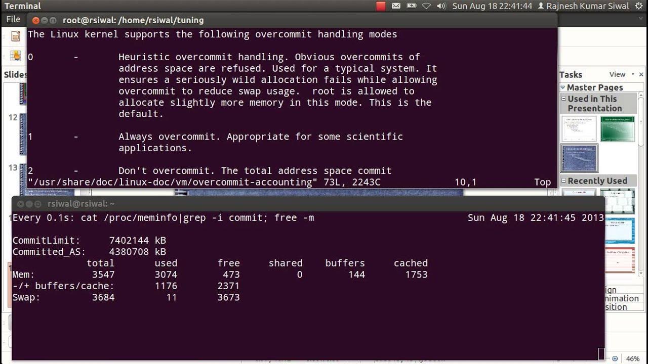 Vm overcommit