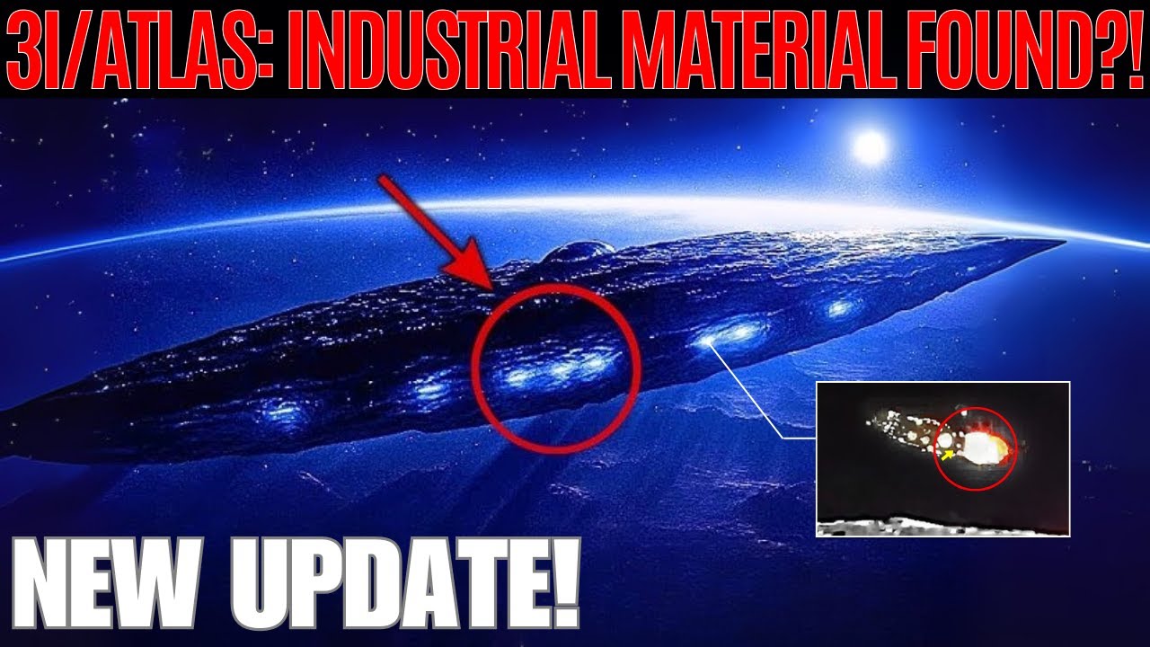 3I/ATLAS Anti-Solar Tail Gemini Telescope Discovery: Shocking Signs of Industrial Material?-Video - SpaceEyeNews