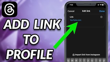 How To Add Link To Threads Profile