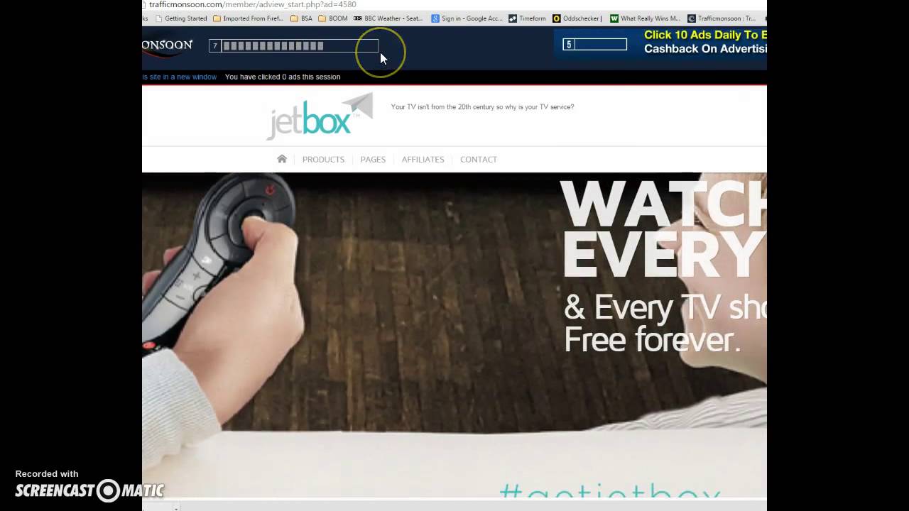 TRAFFIC MONSOON 17 June Spreadsheet, Surf adpack