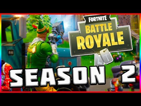 First Game Of Season 2 | Fortnite Battle Royale | Christmas Update