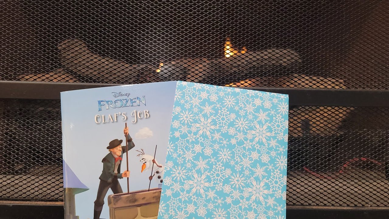 Frozen Storybook Collection Advent Calendar Book 15, for December 15th: Olaf's Job
