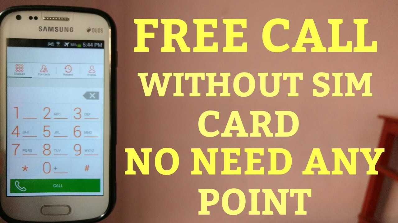How To Free Calling Any Number Without Money Or Points YouTube