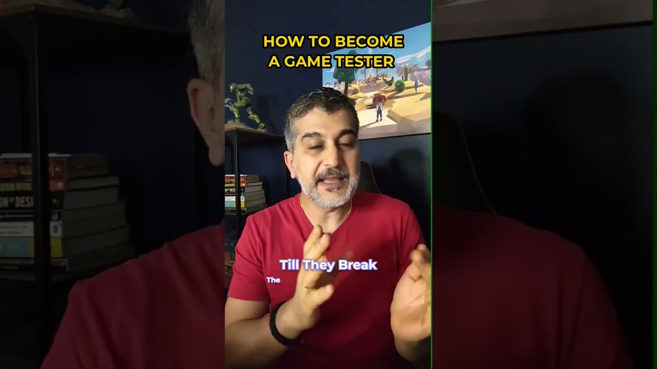 How to become a game tester?? #gamedevelopers #gamedevelopment #gameartist