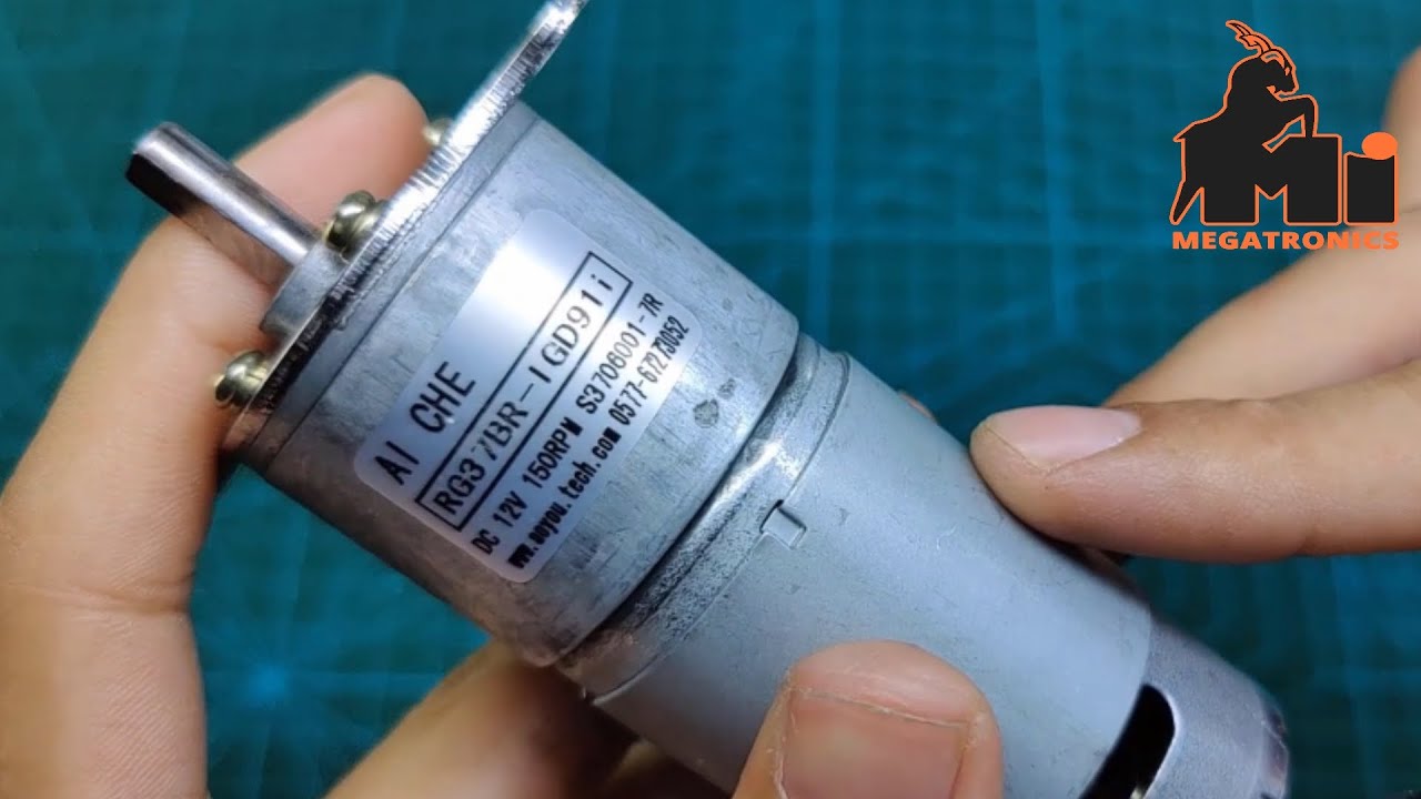 GM12V150D14S4 550 12V 150RPM gear motor high torque metal gear