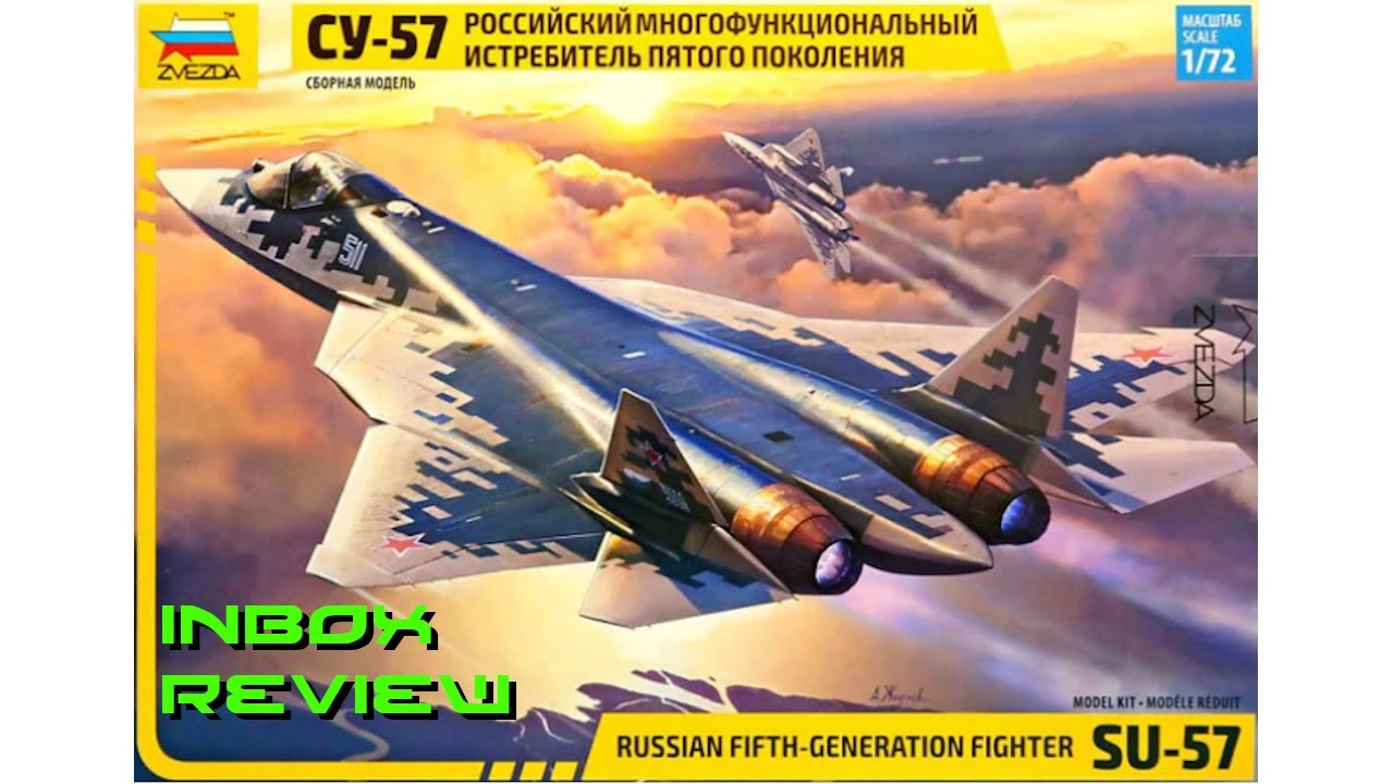Zvezda 7319 Russian 5th Generation Fighter Su-57 Scale Model Kit 1/72 for sale online 