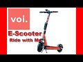 Voi Scooter ride UK LEGAL Escooter