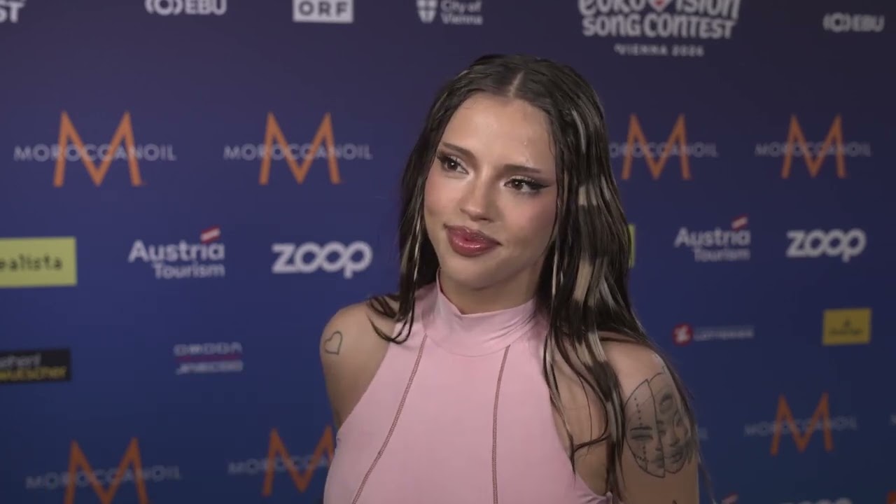 Dara's reaction to qualifying is hilarious : r/eurovision