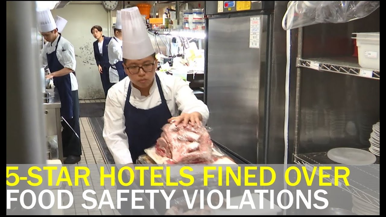 Three five-star hotels fined for food safety violations | Taiwan News | RTI