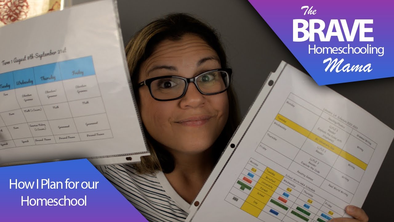 How I Plan for Our Homeschool/Routines and Schedules/Relaxed Homeschool ...