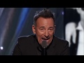 Bruce Springsteen Inducts the E Street Band at the 2014 Hall of Fame Induction Ceremony