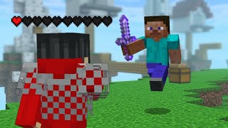 Using Blocks Only in Skywars | Challenge | CubeCraft (MCPE)