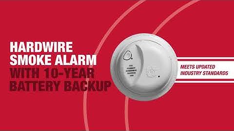 First Alert SMI105-AC | Hardwire Smoke Alarm with 10-Year Battery Backup