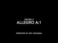 2021 ABRSM Grade 2 piece ALLEGRO A:1 Tutorial