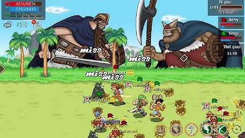 Hải tặc ti hon : PBKL Top 1 Tam Hoàng Và Top 2 Thủy Tộc , gay cấn đến từng phút giây