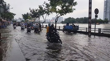 TP.HCM sẽ có nhiều tuyến đường bị ngập sâu trong 2 ngày đầu tuần