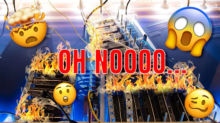 Burning bitcoin mining farm! immersion cooling will save your mining?