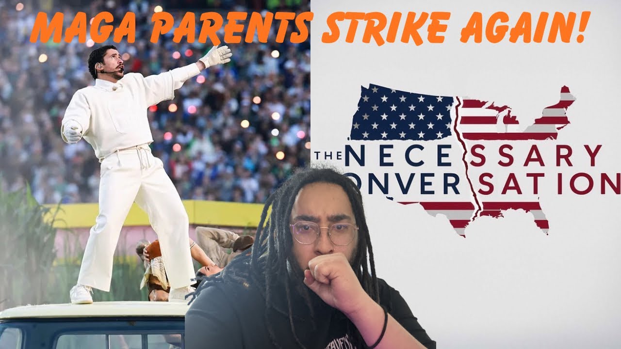 reacting to MAGA Parents going crazy over Bad Bunny Halftime show. 