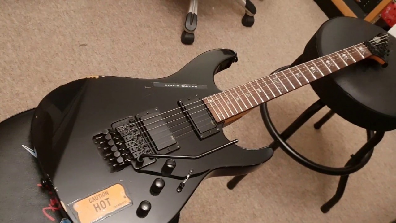 ESP LTD KH25 Kirk Hammett Metallica 25th Anniversary KH-25 Vintage Relic  Guitar Up Close Video