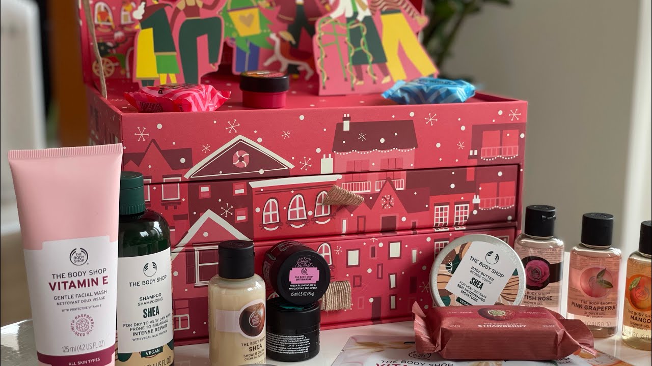 Адвент календарь от The Body Shop 2021 - цена оправдана