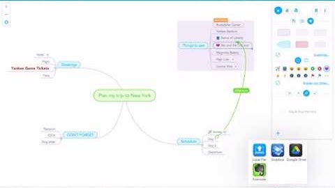 MindMeister Tutorial  Adding Notes, Links, Images and Files 15