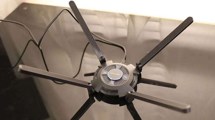 WAVLINK AX5400 USB WiFi Adapter for PC, WiFi 6 USB Adapter with Tri-Band 6GHz/2402Mbps, 5GHz/2402Mb