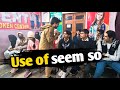 Use of seem so| English practice | isspokencentre #english