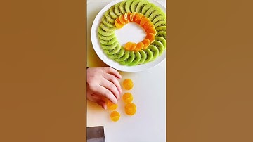 Cooking Decoration Ideas vol.102 | Make Plate Decoration using Fruits #platingfood #platingideas