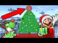 Super Smash Bros. Ultimate - Who Can BREAK THE TARGET On The GIANT Christmas Tree