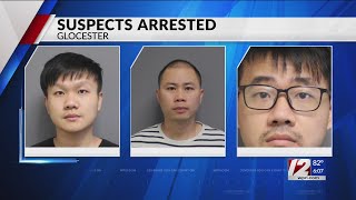 3 men arrested after 800 marijuana plants found in Glocester