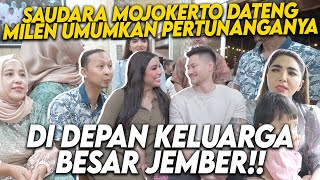 SUDAH DILAMAR DI AUSTRALIA!! DEPAN KELUARGA BESAR MOJOKERTO MILEN BERITAKAN TANGGAL PERTUNANGANNYA??